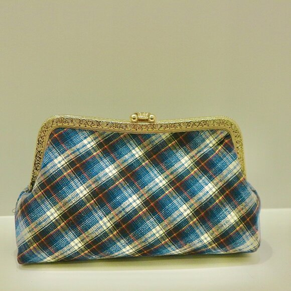 handmade bag, evening clutch, clutch bag, clutches, clutch purse, gift for her - Picture 3 of 8